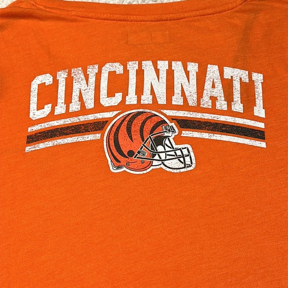 Ladies NFL Team Apparel Cincinnati Bengals Shirt, EUC, Size Medium - Picture 7 of 7